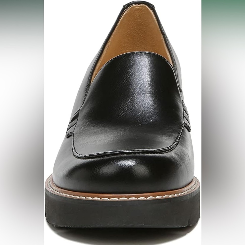 New In Box Naturalizer Black Leather Cabaret Slip-on Loafer size 7.5 - Picture 5 of 13